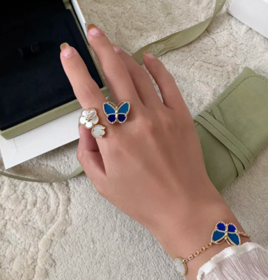 [⭐Renara]2026 NEW TWIN BUTTERFLY LUCKY RING