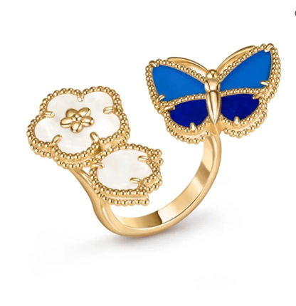 [⭐Renara]2026 NEW TWIN BUTTERFLY LUCKY RING