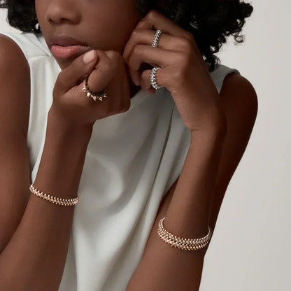 [⭐Renara]CLASH  BRACELET 8MM DIAMONDS