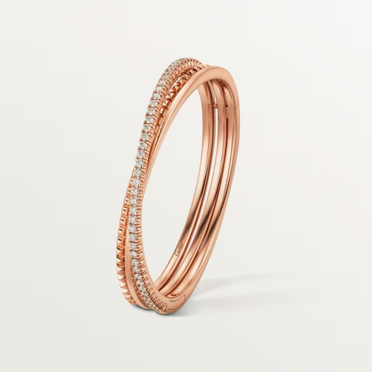 [⭐Renara]ETINCELLE HALF-PAVED DIAMOND BRACELET