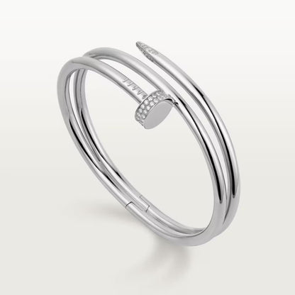 [⭐Renara]JUSTE BRACELET 3.5MM DOUBLE ROW DIAMOND
