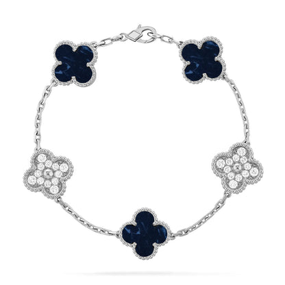 [⭐Renara]CLOVER 5 MOTIF PIETERSITE BRACELET COLLECTION