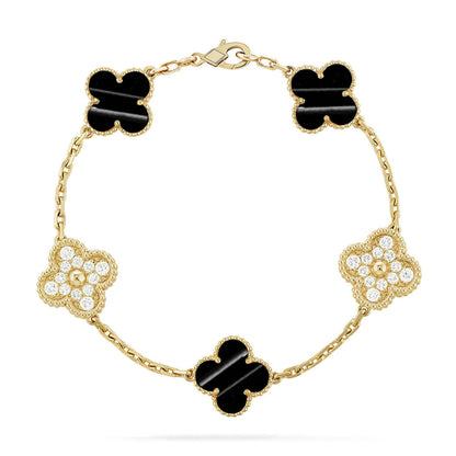 [⭐Renara] CLOVER 5 MOTIF PULSAR STONE BRACELET COLLECTION