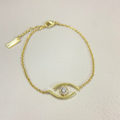 [⭐Renara]Demo Eye Pave-Set Diamond Bracelet