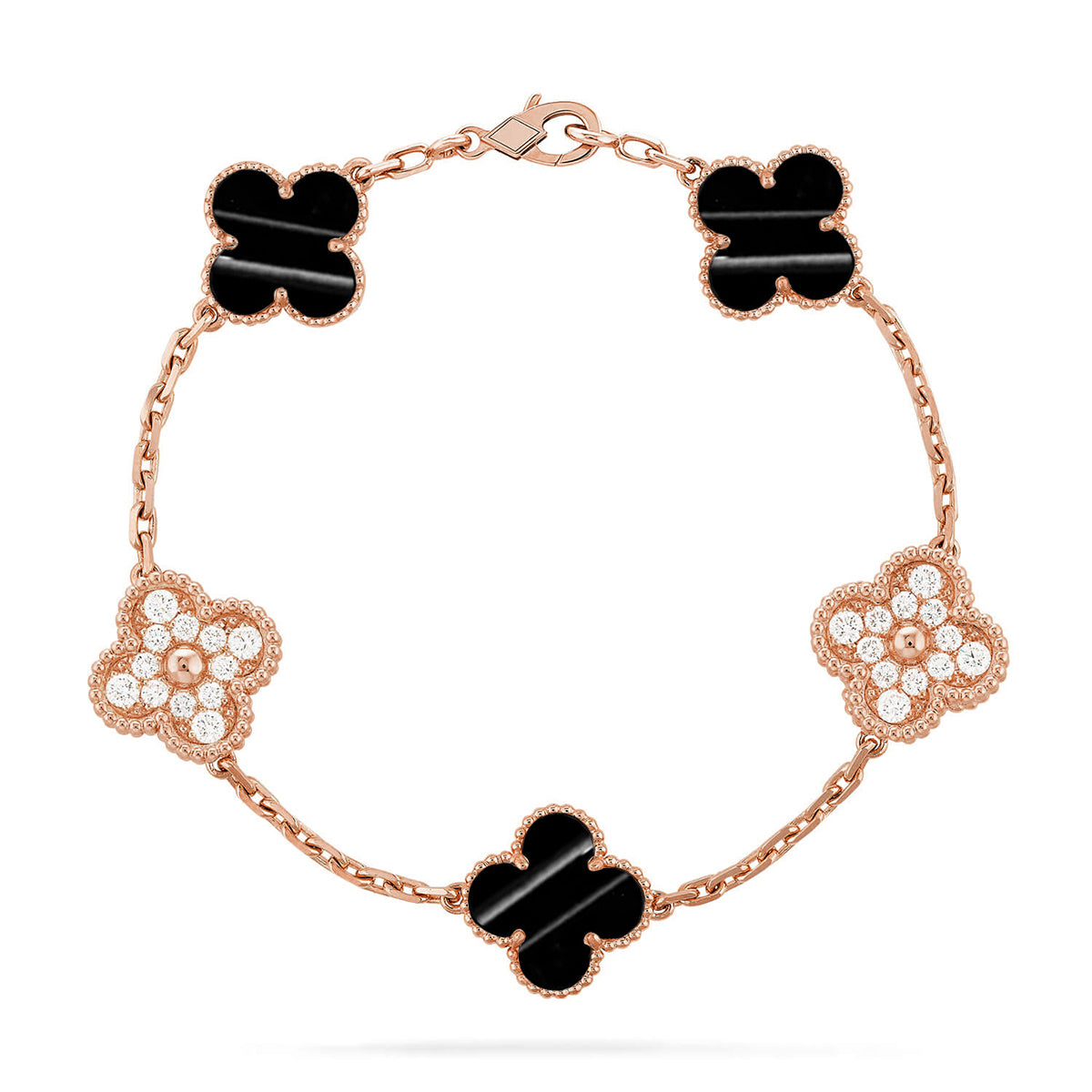 [⭐Renara] CLOVER 5 MOTIF PULSAR STONE BRACELET COLLECTION