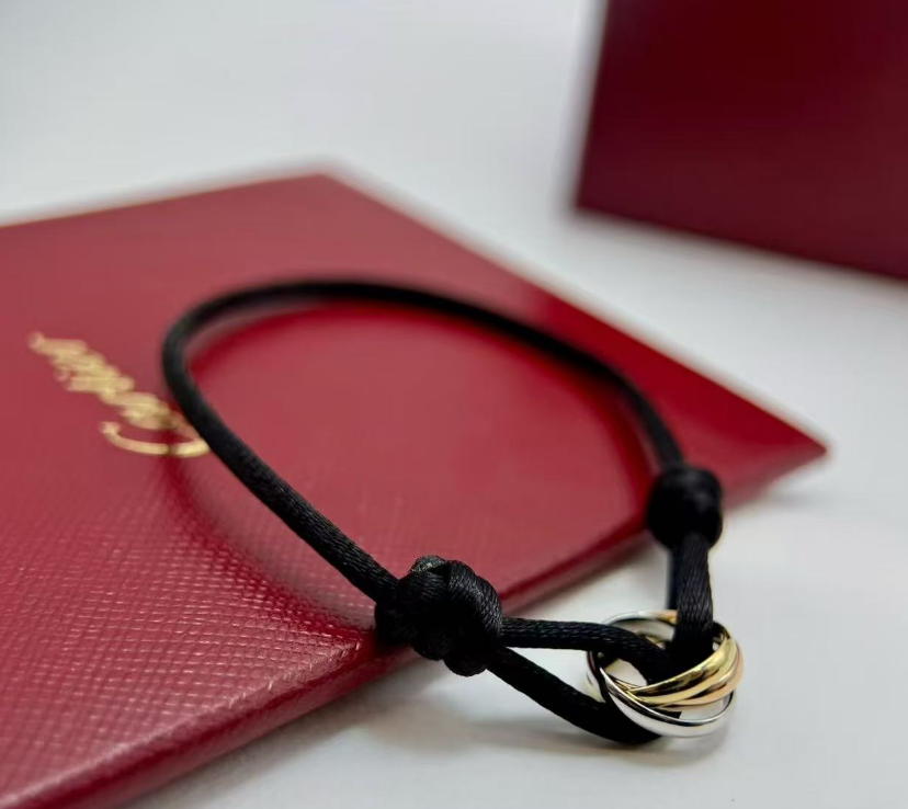 [⭐Renara]THREE-RING SELF-ADJUSTING CORD BRACELET