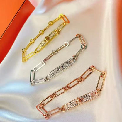 [⭐Renara]CHAINE BRACELET SMALL MODEL DIAMOND