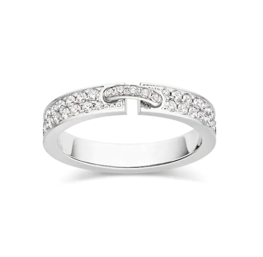 [⭐Renara]ALLIANCE LIENS VIDENCE PAVED DIAMOND 4MM RING