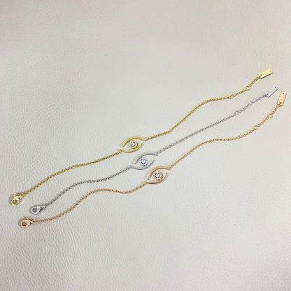 [⭐Renara]Demo Eye Pave-Set Diamond Bracelet