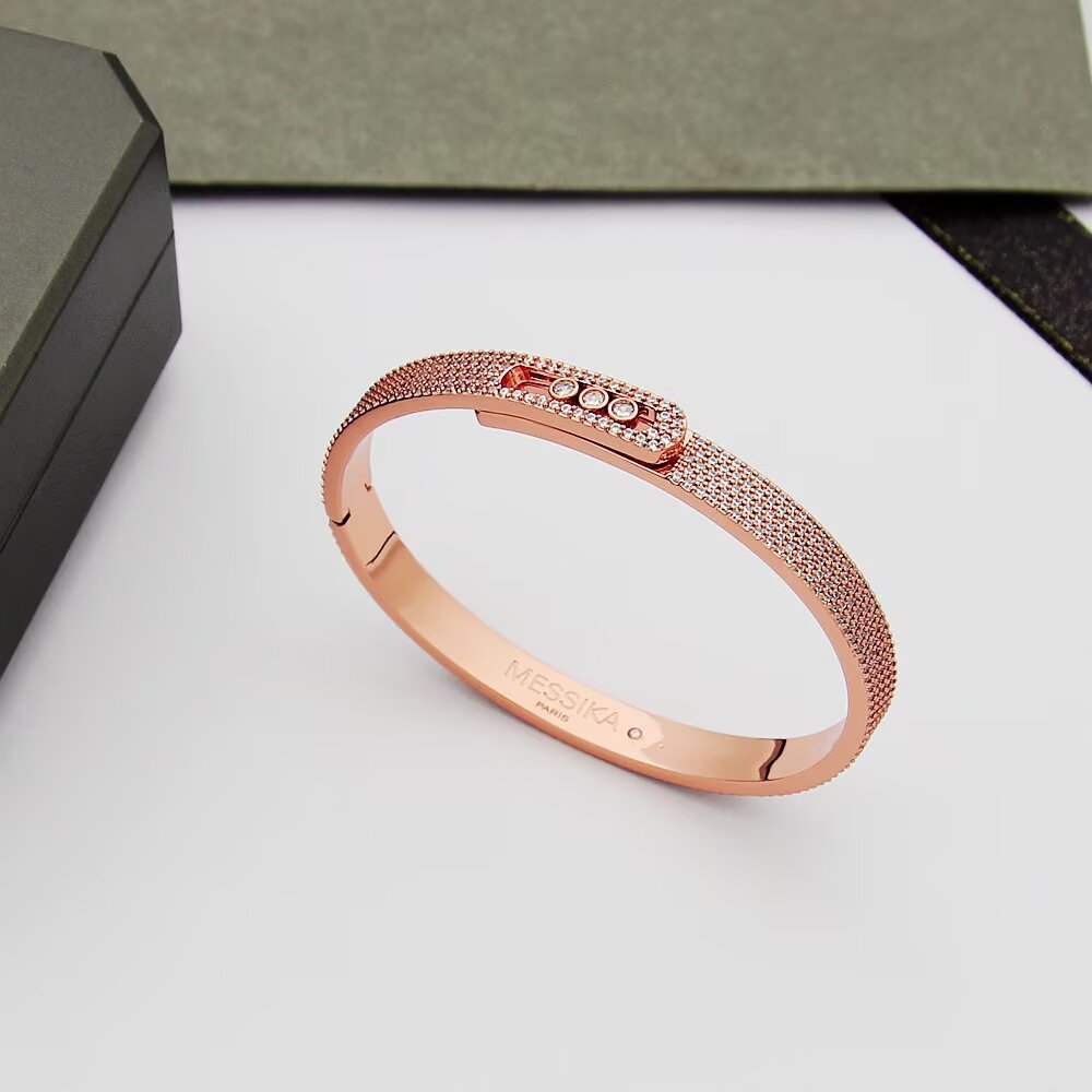 [⭐Renara]Move Noa Full Pavé Diamond Bangle Bracelet