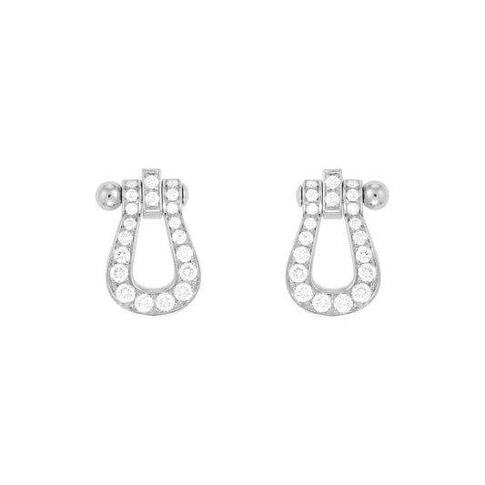 [⭐Renara]FORCE 10 FULL DIAMOND STUD EARRINGS MINI MODEL