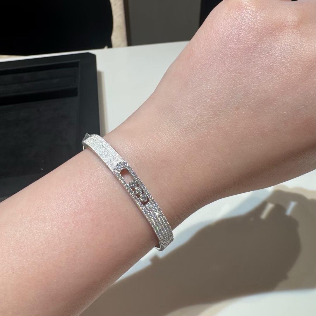 [⭐Renara]Move Noa Ciselé half pavé bangle