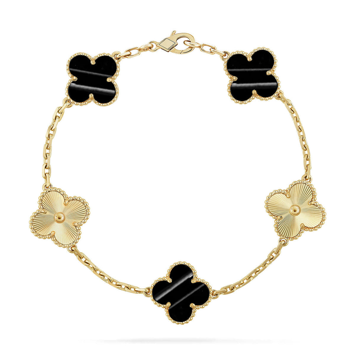 [⭐Renara] CLOVER 5 MOTIF PULSAR STONE BRACELET COLLECTION