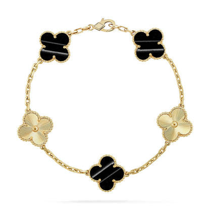 [⭐Renara] CLOVER 5 MOTIF PULSAR STONE BRACELET COLLECTION