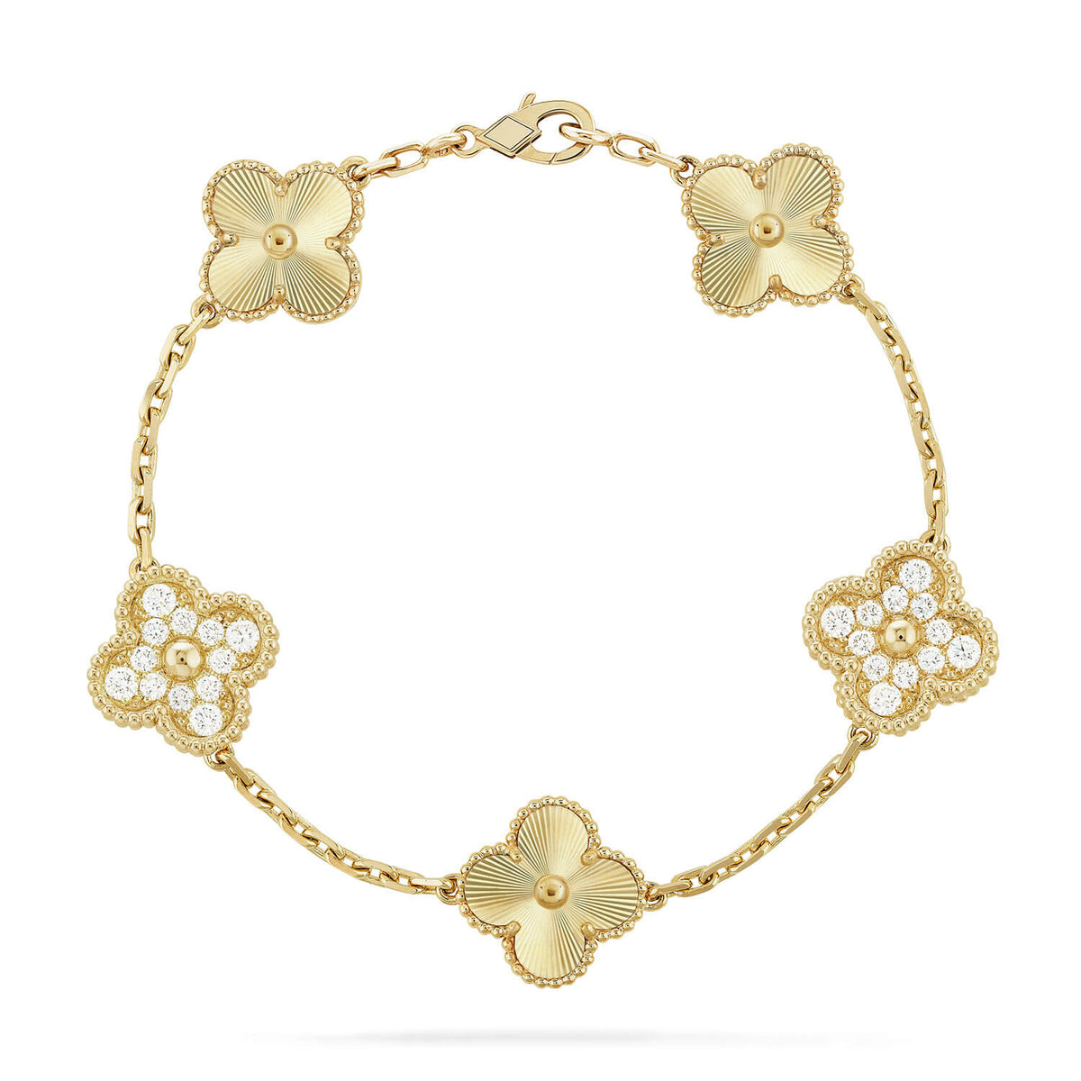 [⭐Renara] CLOVER 5 MOTIF LASER BRACELET COLLECTION