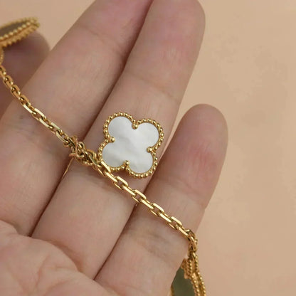 [⭐Renara]LUCKY SPRING 5 MOTIF GOLD BRACELET