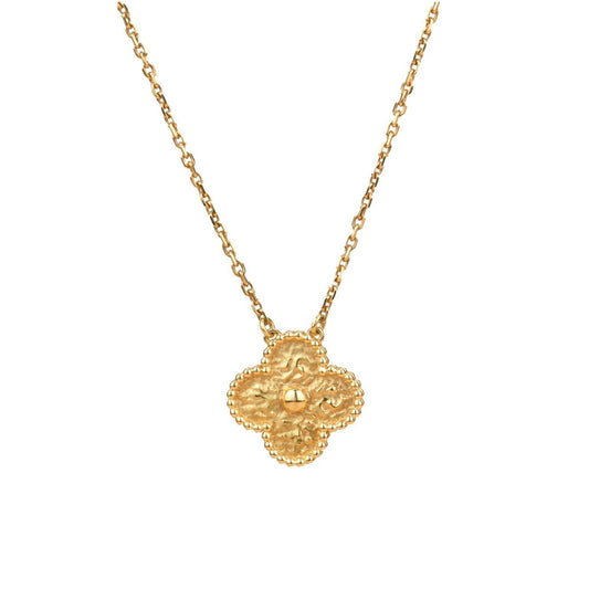 [⭐Renara]CLOVER 15MM  BRONZING NECKLACE