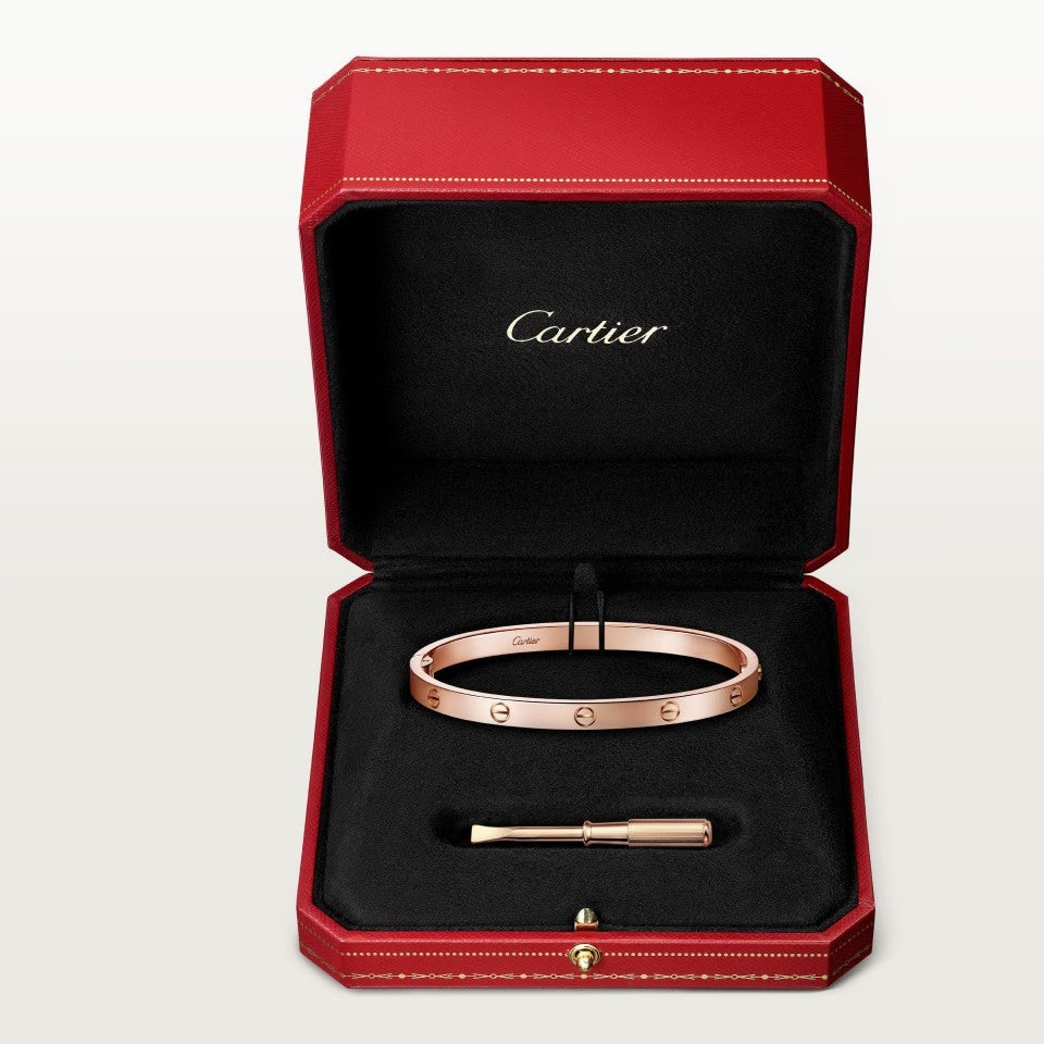 [⭐Renara]LOVE BRACELET 4.8MM 4 DIAMONDS