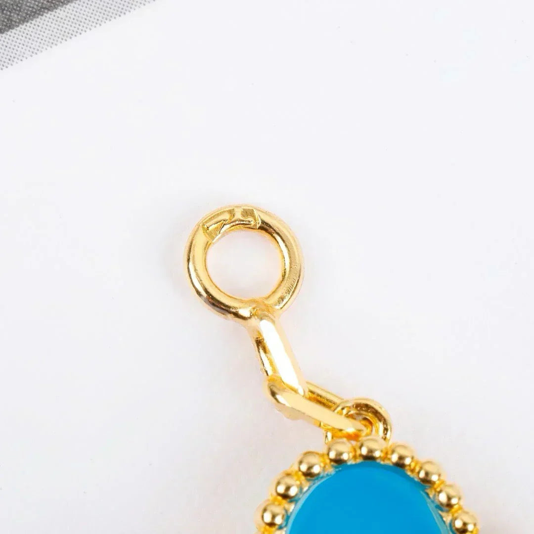 [⭐Renara] CLOVER 5 MOTIF TURQUOISE BRACELET COLLECTION