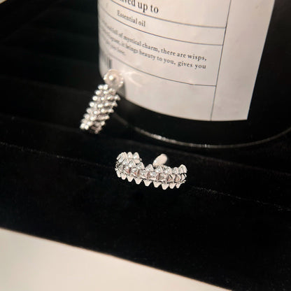 [⭐Renara]CLASH SMALL HOOP EARRINGS