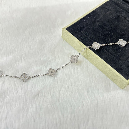 [⭐Renara]CLOVER 6 MOTIF DIAMOND BRACELET