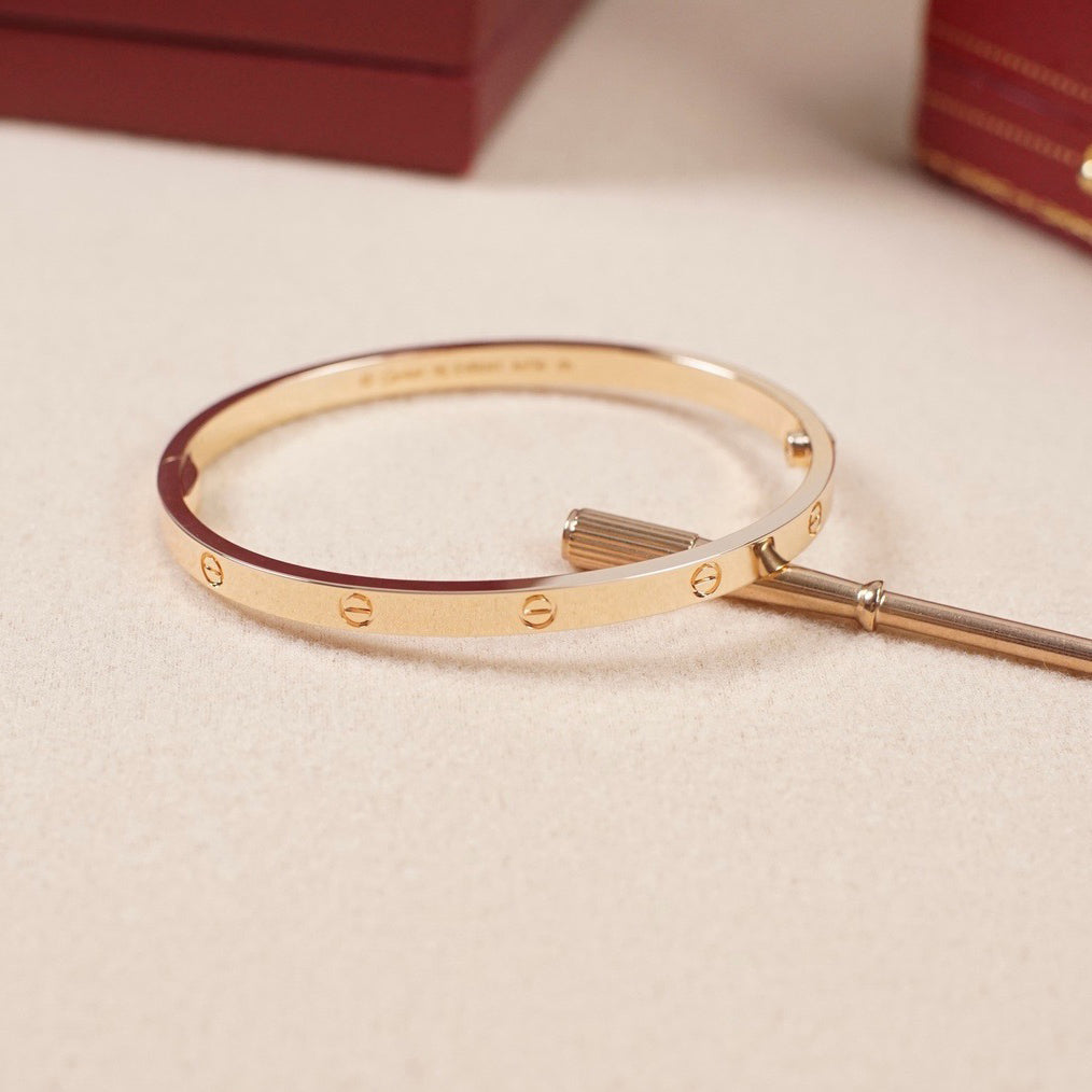 [⭐Renara]LOVE BRACELET 3.65MM NO DIAMONDS