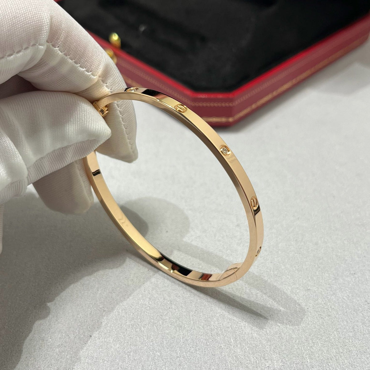 [⭐Renara]LOVE BRACELET 3.65MM 6 DIAMONDS