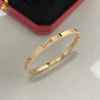 [⭐Renara]LOVE BRACELET 3.65MM 6 DIAMONDS