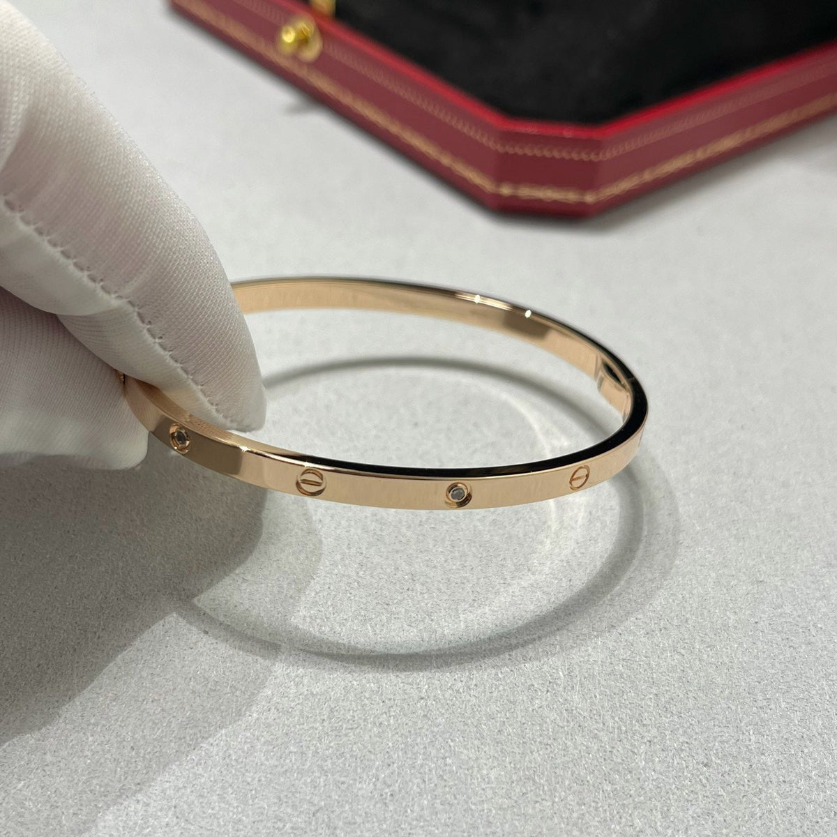 [⭐Renara]LOVE BRACELET 3.65MM 6 DIAMONDS
