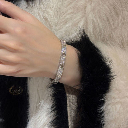 [⭐Renara]LOVE BRACELET 6.1MM DIAMOND-PAVED