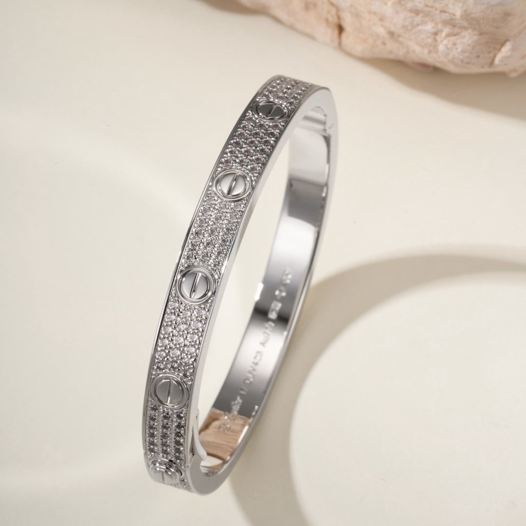 [⭐Renara]LOVE BRACELET 6.1MM DIAMOND-PAVED