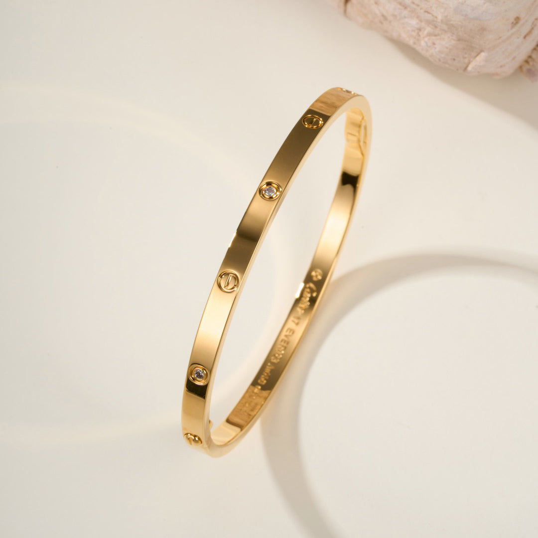 [⭐Renara]LOVE BRACELET 3.65MM 6 DIAMONDS