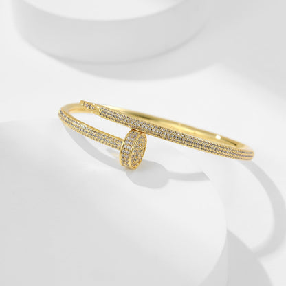 [⭐Renara]JUSTE BRACELET 3.5MM ALL DIAMONDS