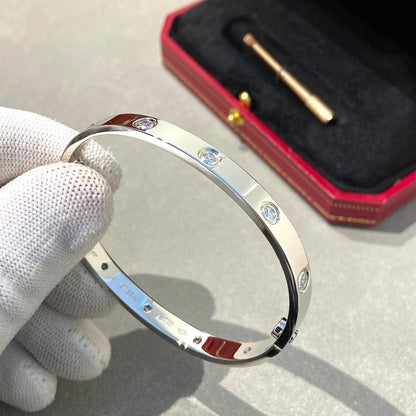 [⭐Renara]LOVE BRACELET 6.1MM 10 DIAMONDS