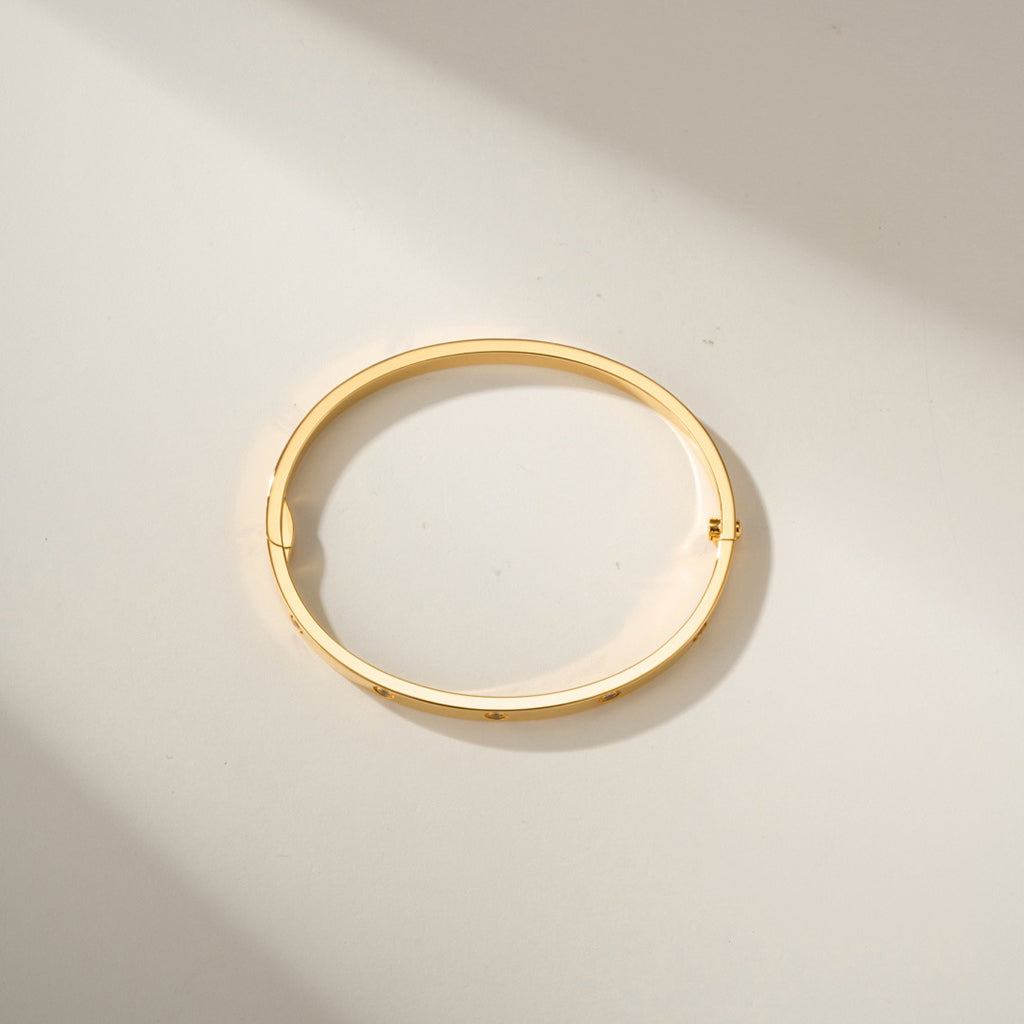 [⭐Renara]LOVE BRACELET 3.65MM 10 DIAMONDS