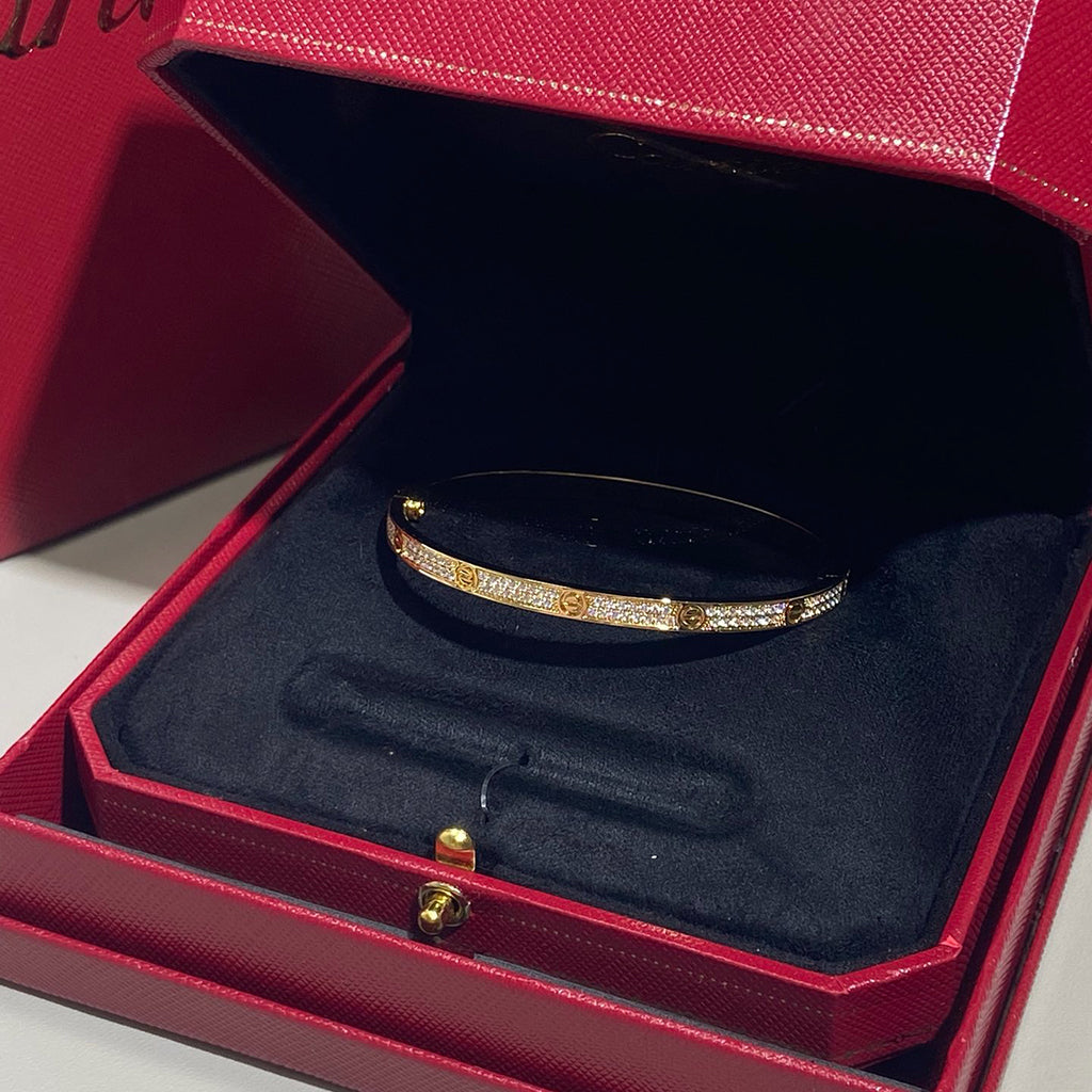 [⭐Renara]LOVE BRACELET 3.65MM DIAMOND-PAVED