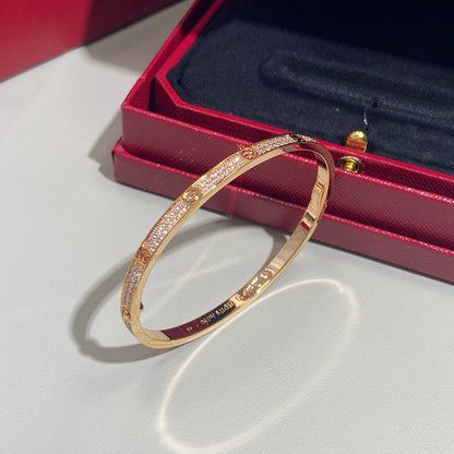 [⭐Renara]LOVE BRACELET 3.65MM DIAMOND-PAVED