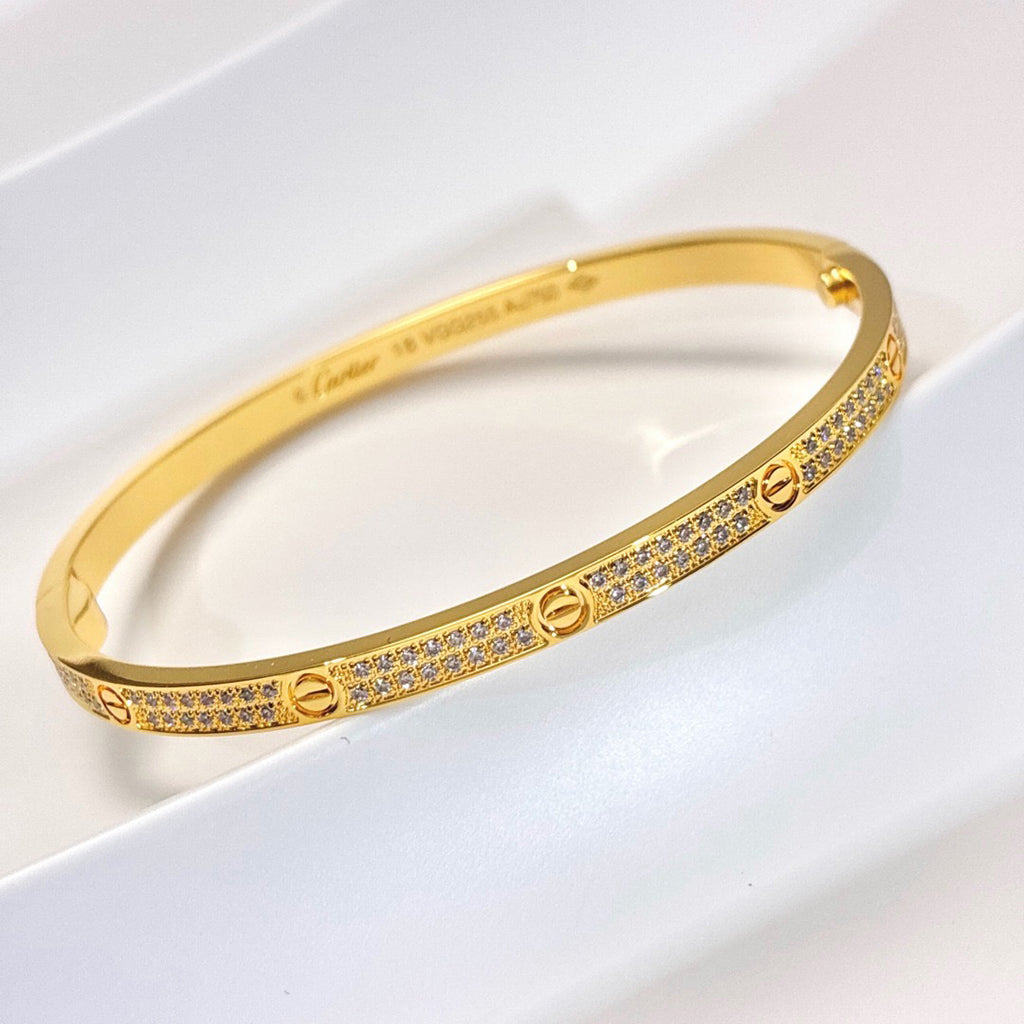 [⭐Renara]LOVE BRACELET 3.65MM DIAMOND-PAVED