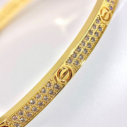 [⭐Renara]LOVE BRACELET 3.65MM DIAMOND-PAVED