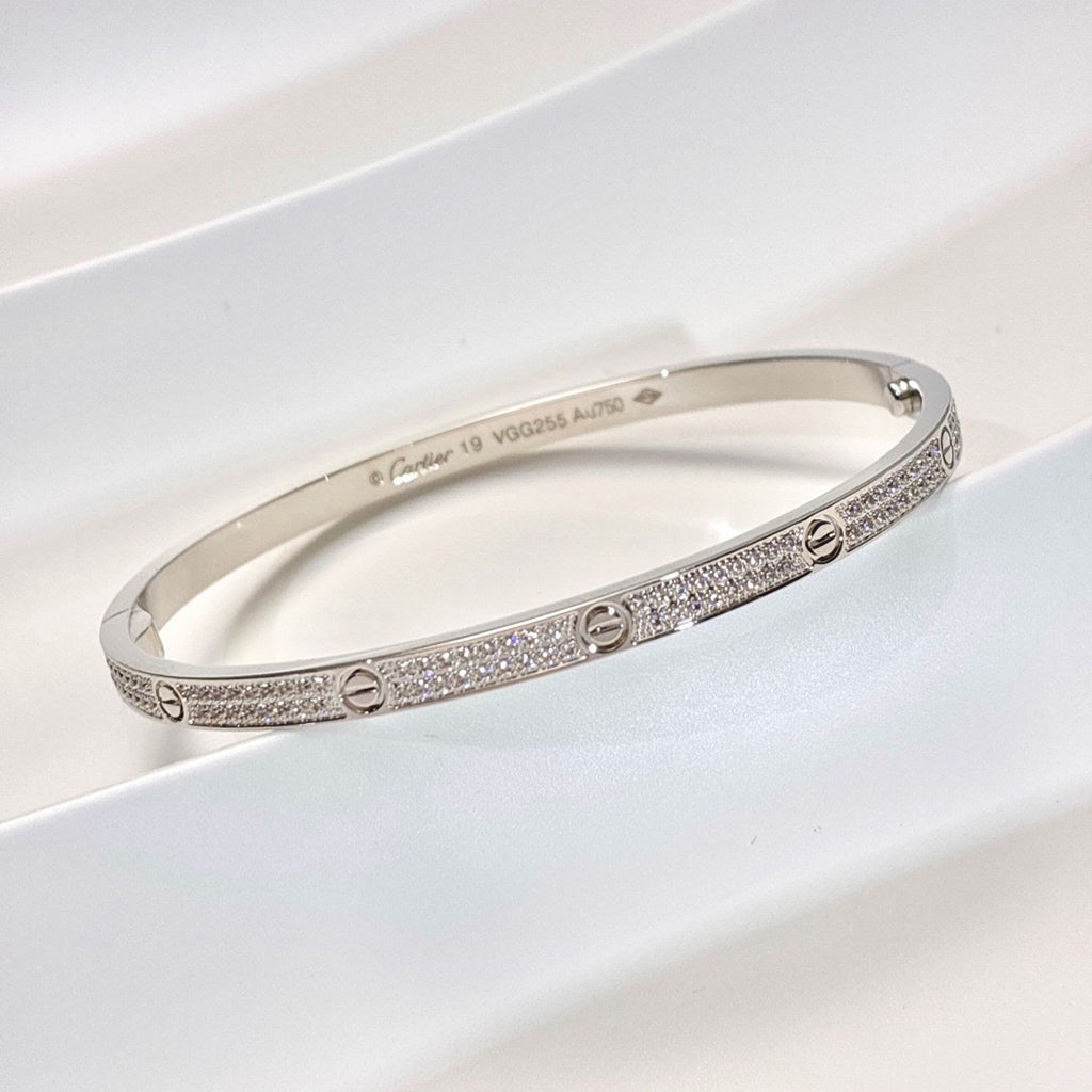 [⭐Renara]LOVE BRACELET 3.65MM DIAMOND-PAVED