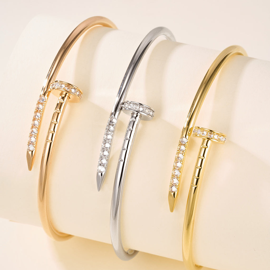 [⭐Renara]JUSTE BRACELET 2.5MM DIAMONDS