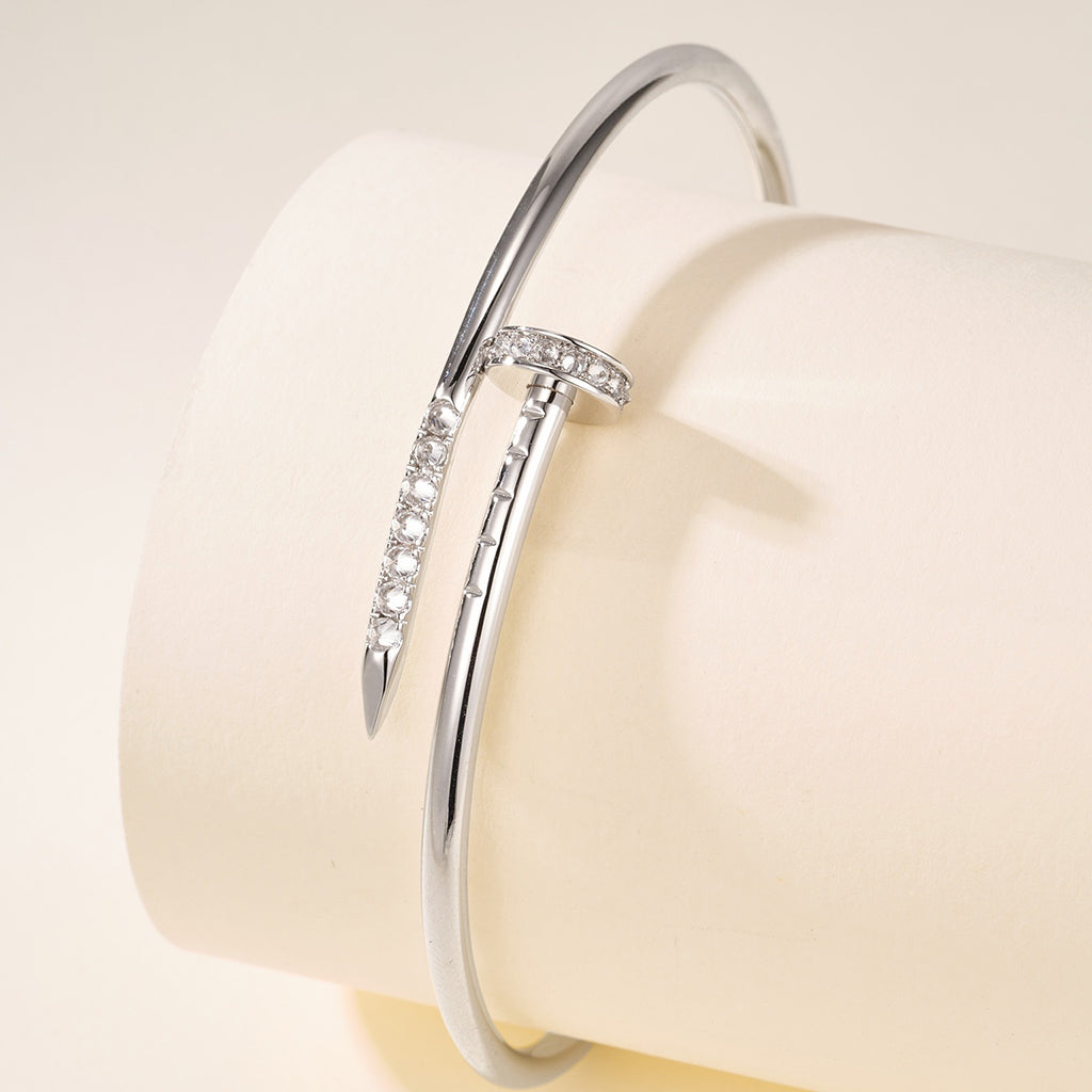 [⭐Renara]JUSTE BRACELET 2.5MM DIAMONDS
