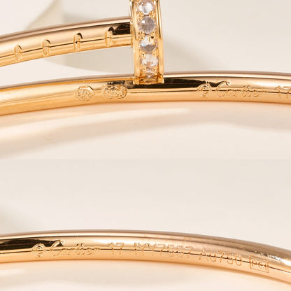 [⭐Renara]JUSTE BRACELET 2.5MM DIAMONDS