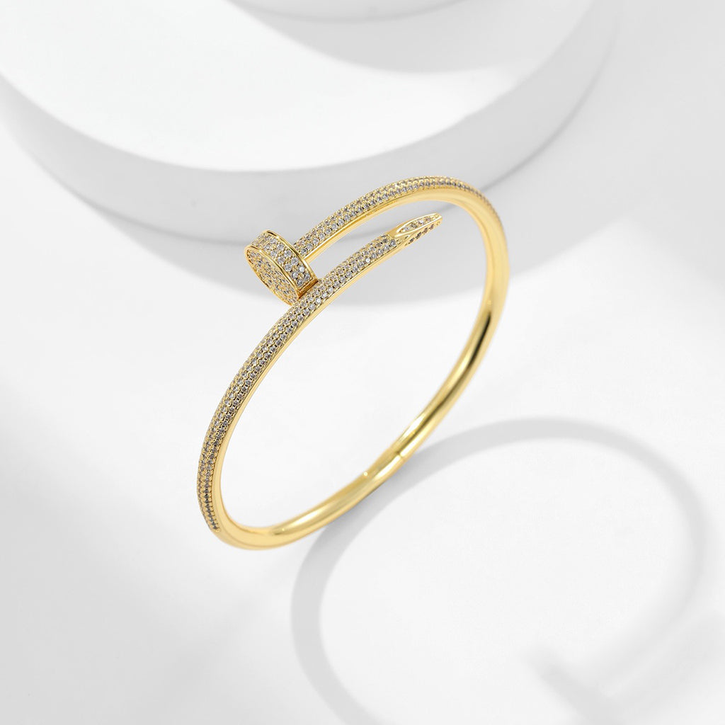 [⭐Renara]JUSTE BRACELET 3.5MM ALL DIAMONDS