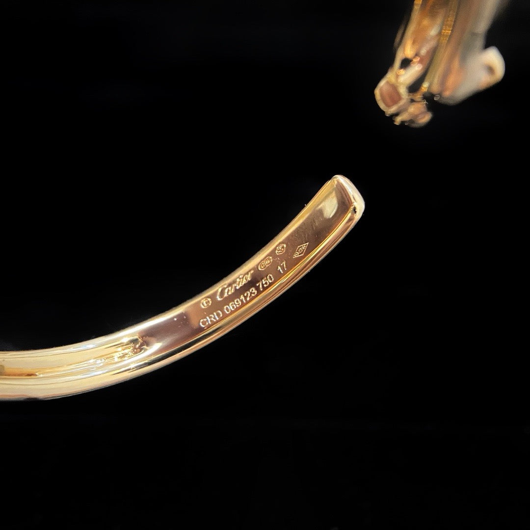[⭐Renara]PANTHERE OPEN BRACELET
