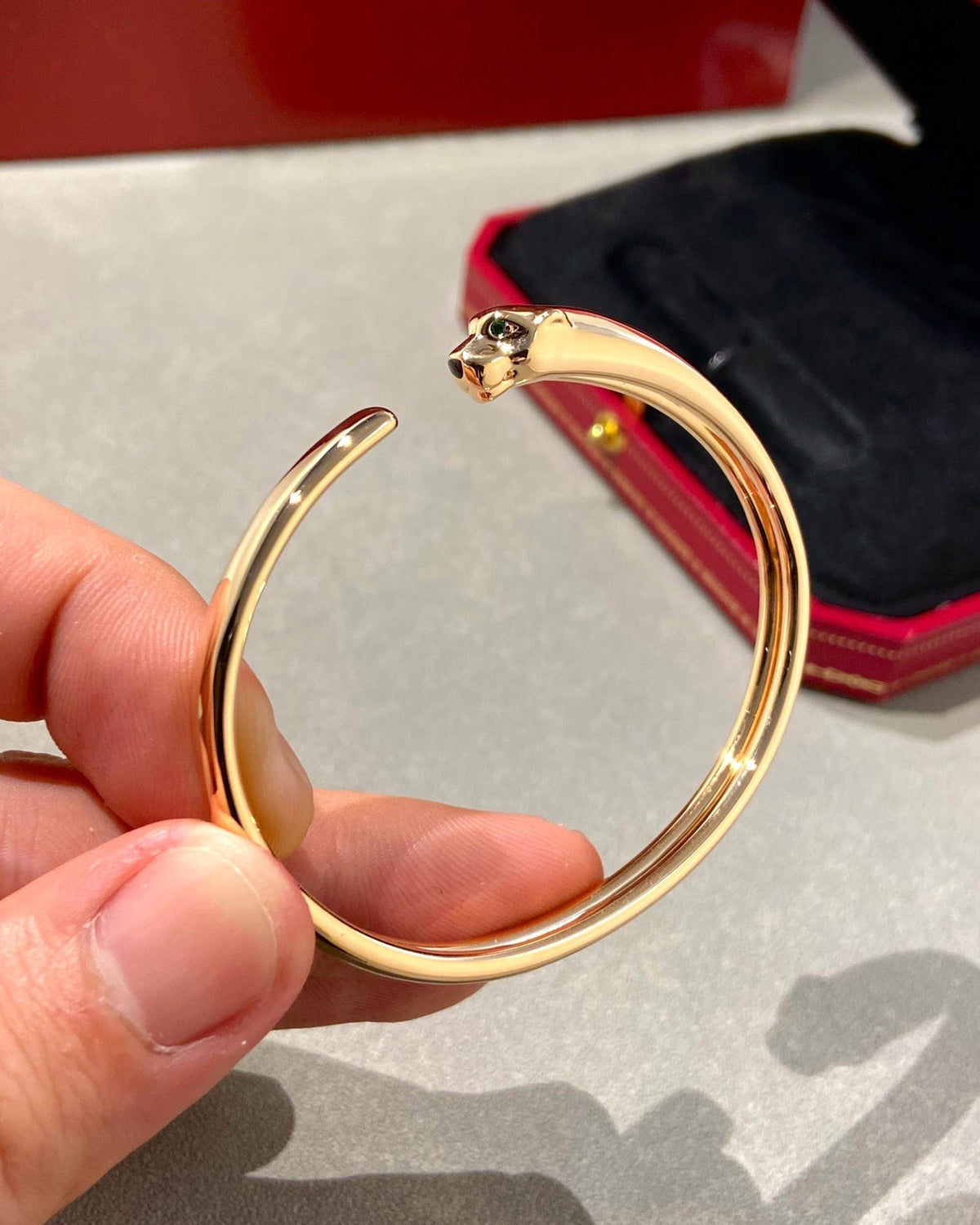 [⭐Renara]PANTHERE OPEN BRACELET