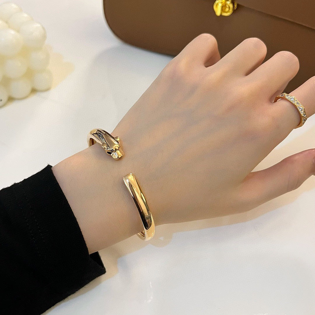 [⭐Renara]PANTHERE OPEN BRACELET