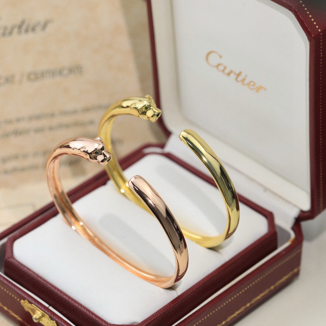 [⭐Renara]PANTHERE OPEN BRACELET