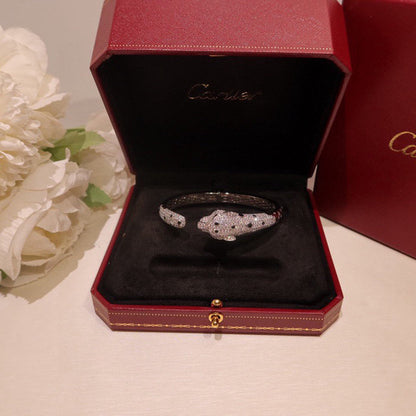 [⭐Renara]PANTHERE BIG BRACELET DIAMONDS