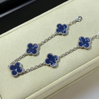 [⭐Renara]CLOVER 5 MOTIF PIETERSITE BRACELET COLLECTION